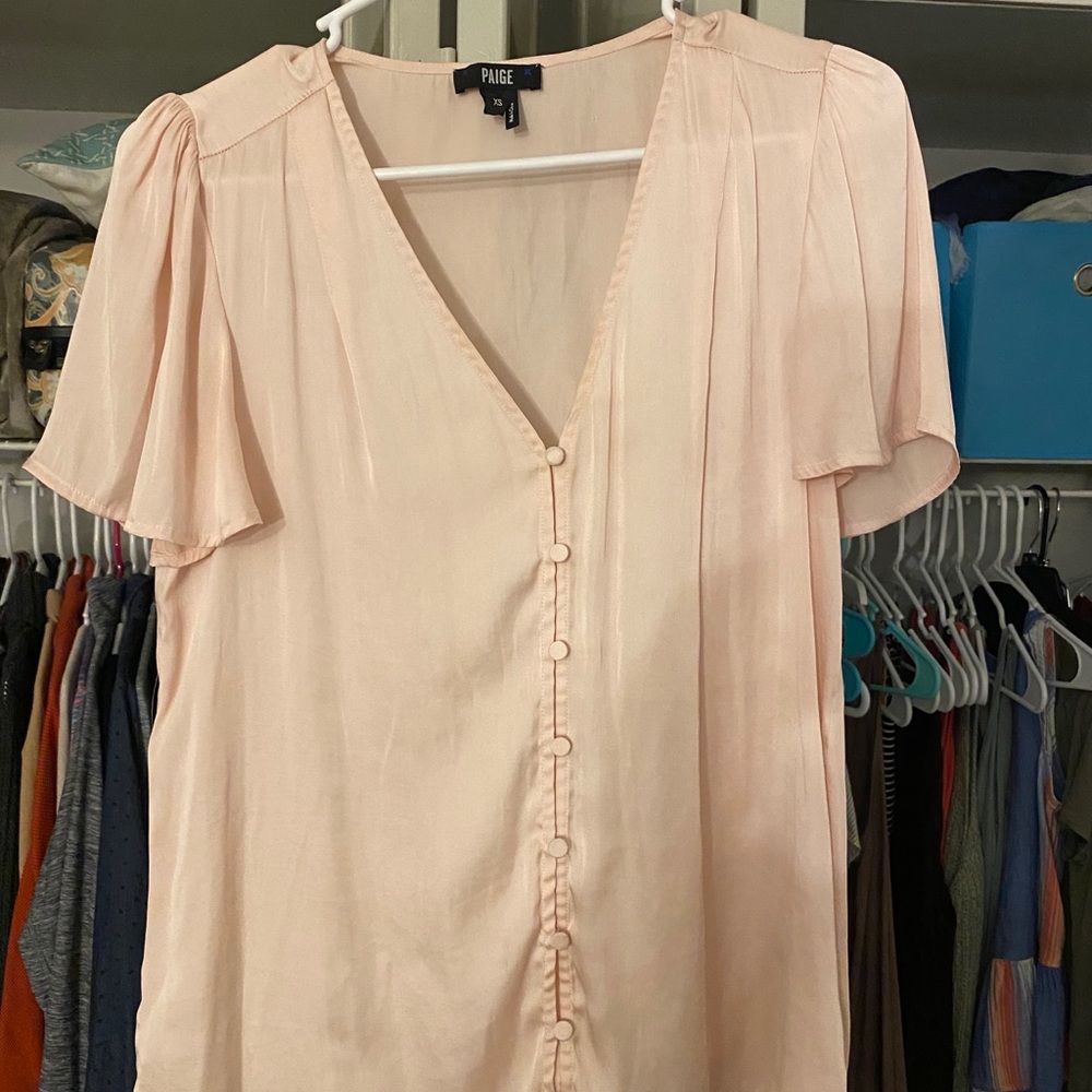Light pink blouse